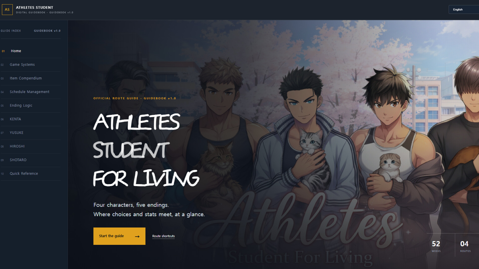 Athletes Student For Living - Guidebook Featured Screenshot #1