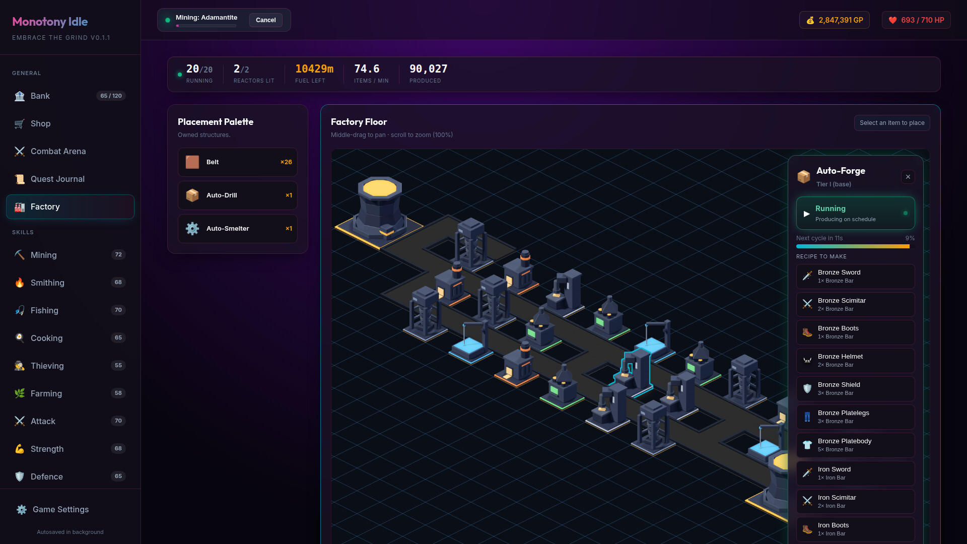 Monotony Idle screenshot 3