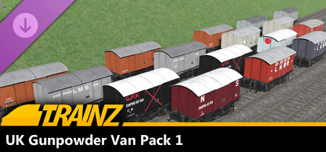 Trainz 2022 DLC - UK Gunpowder Van Pack 1