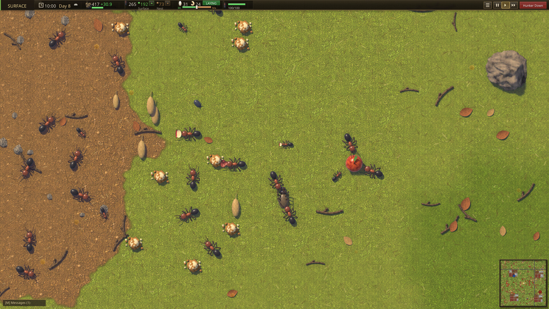Antopolis: The Ant Colony Simulatorのスクリーンショット 1