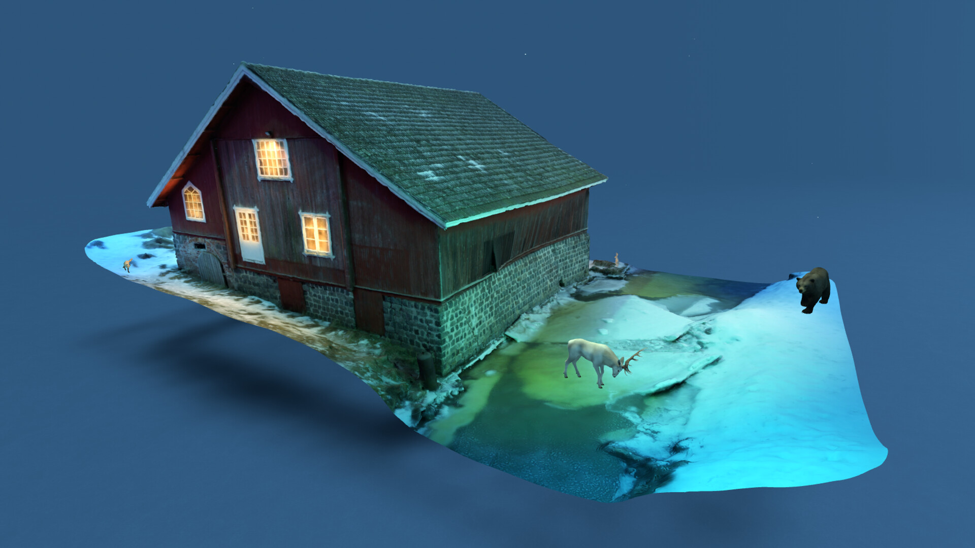 Puzzling Places - Monthly Pack #39 - Frosty Glow Featured Screenshot #1