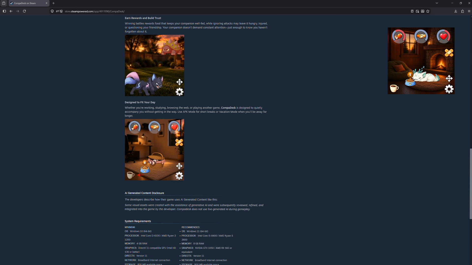 CompaDesk screenshot