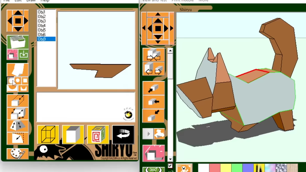 ePaperCraft SHIRYU video 1