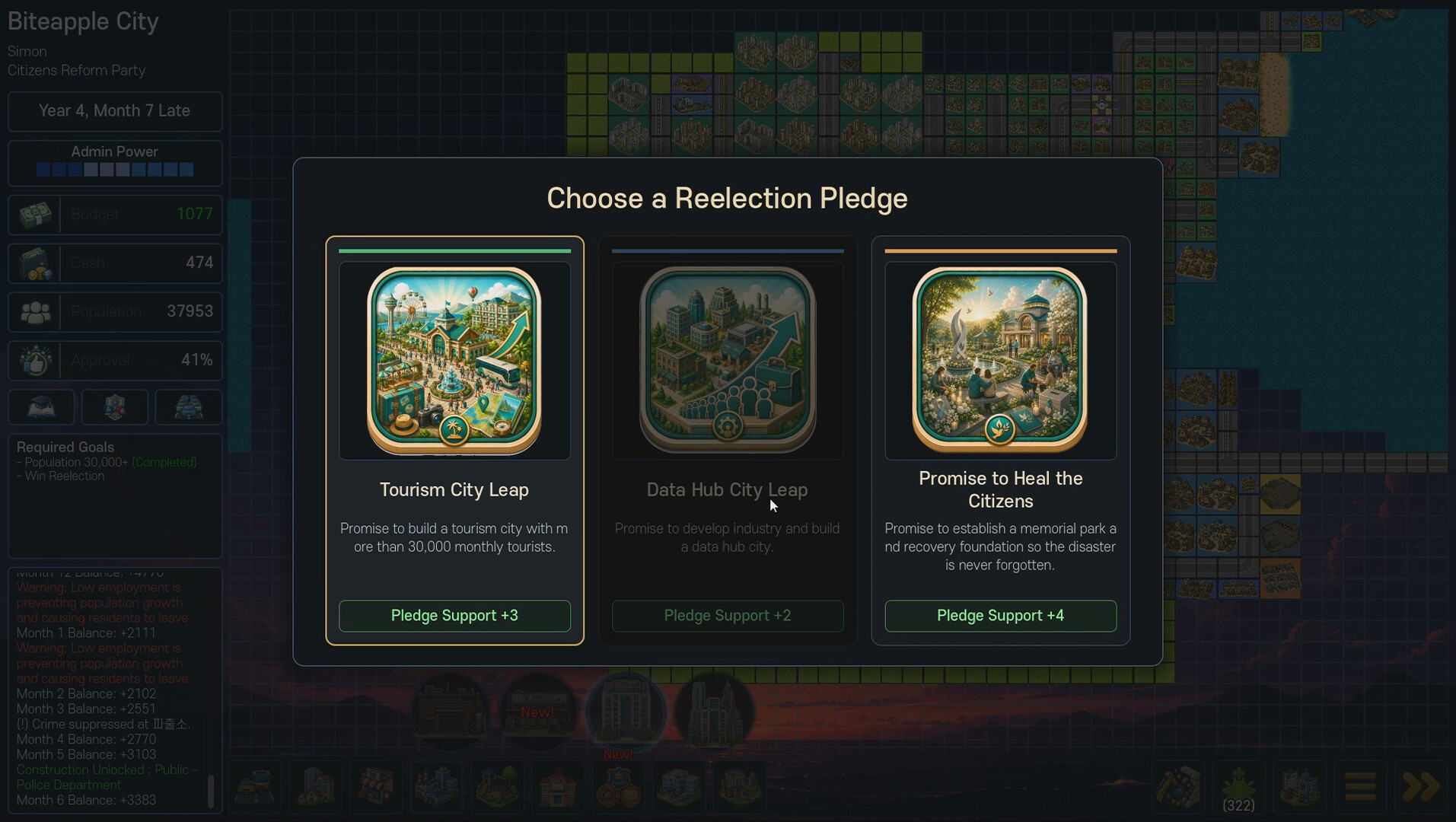 Mini Mayor: 12 Years screenshot