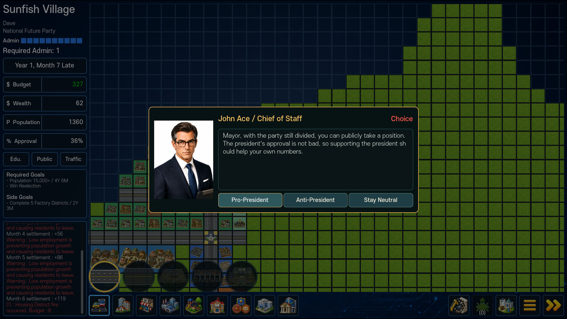 Mini Mayor: 12 Years screenshot 1