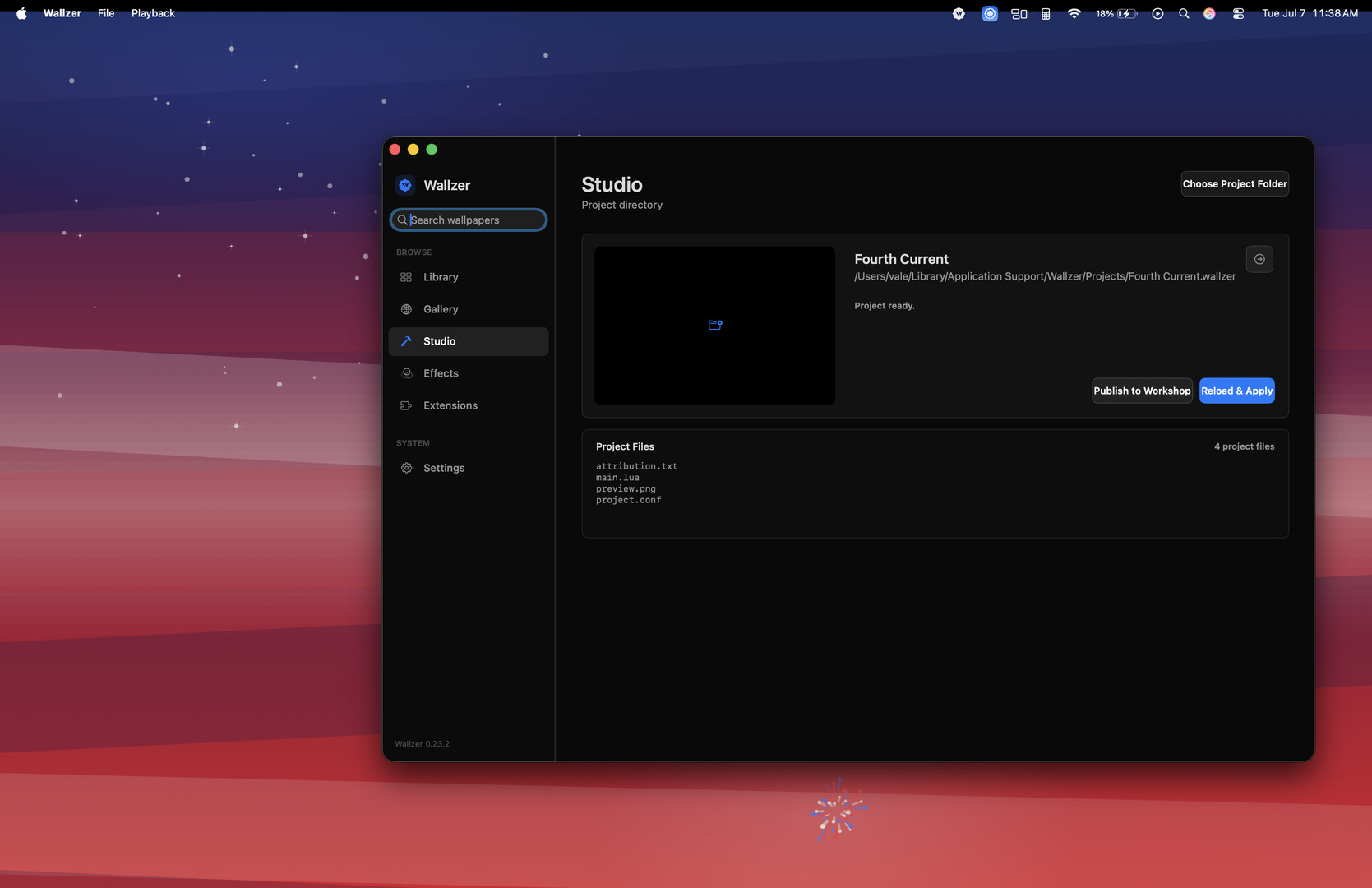 App Background