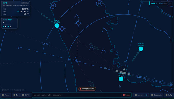 Vectorline: Air Traffic Control Simulator screenshot 2