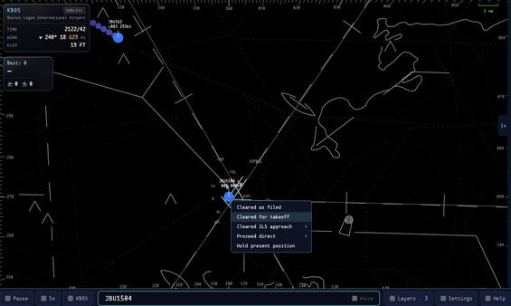 Vectorline: Air Traffic Control Simulator screenshot 8