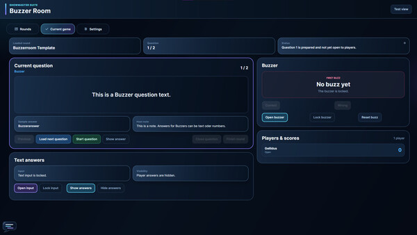 Showmaster Suite Screenshot