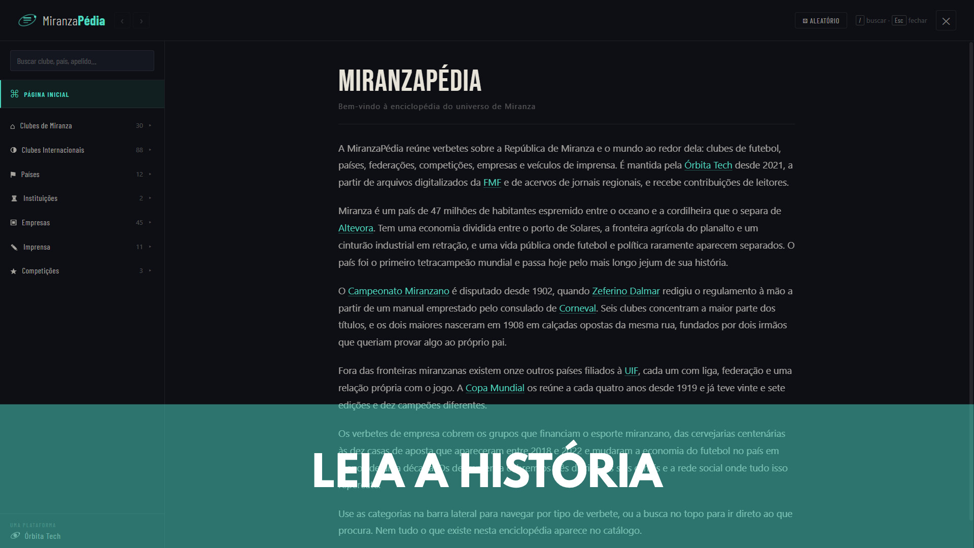Miranza Futebol Clube screenshot