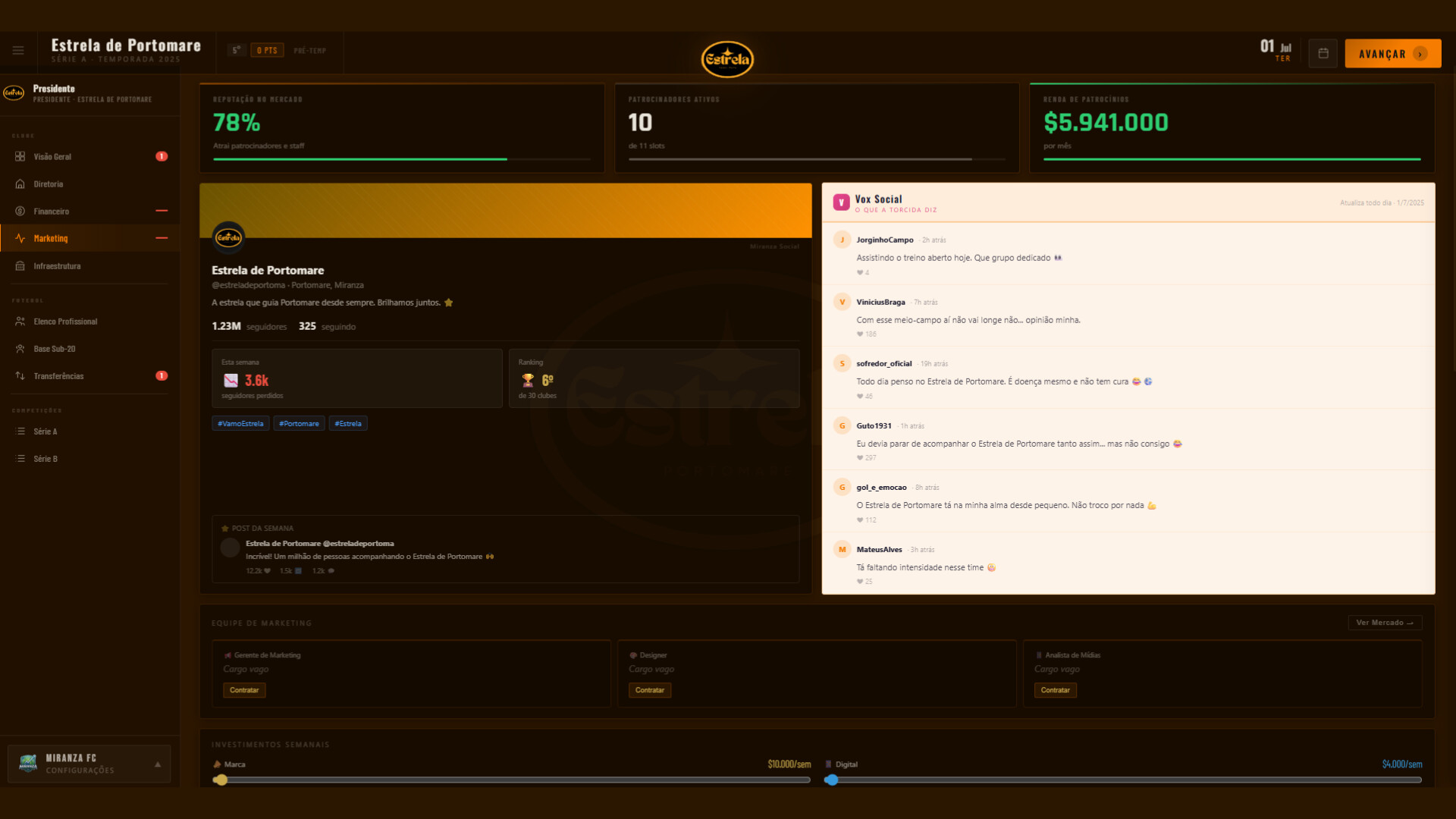 Miranza Futebol Clube – Screenshot 3
