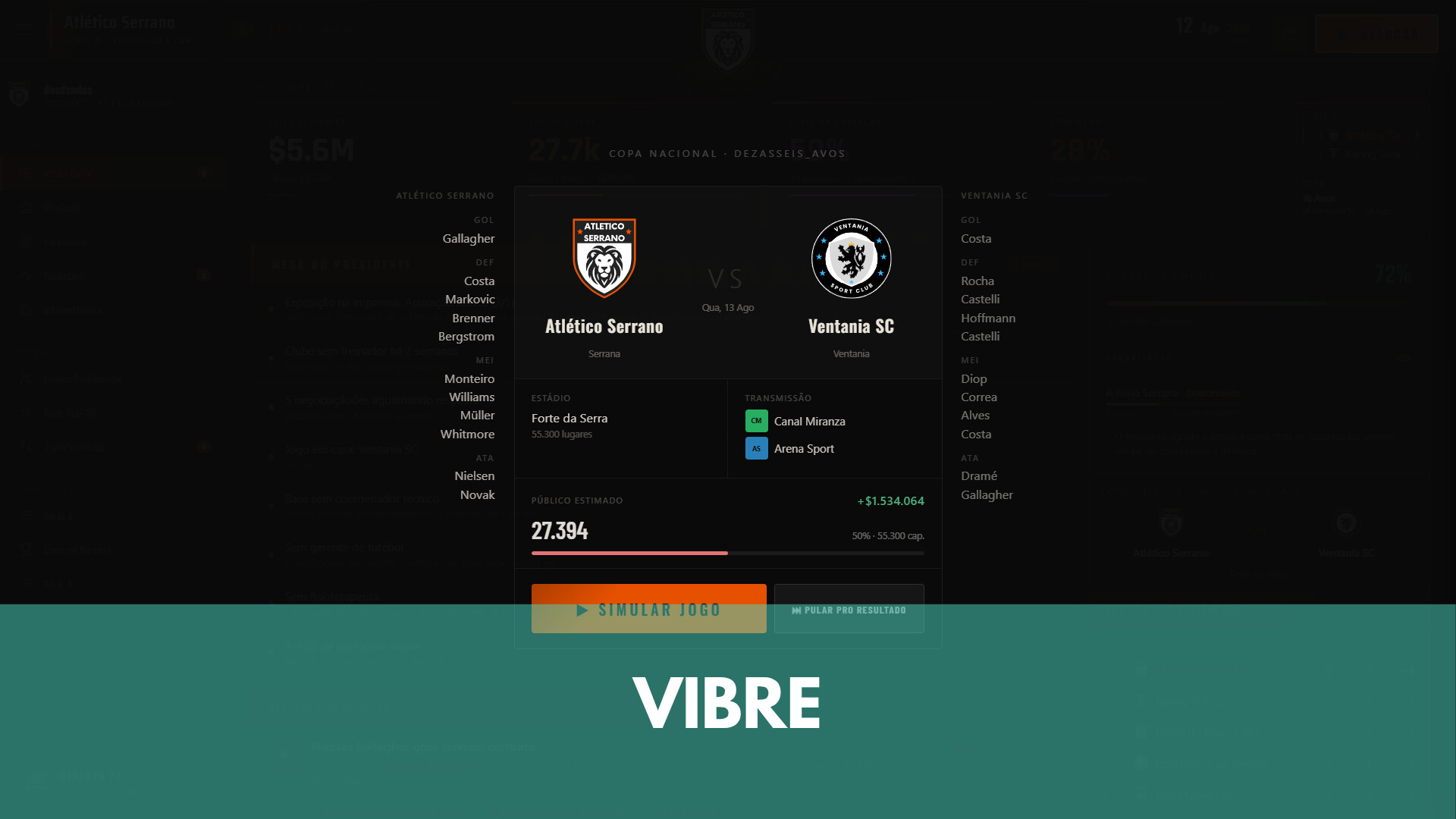 Miranza Futebol Clube – Screenshot 5