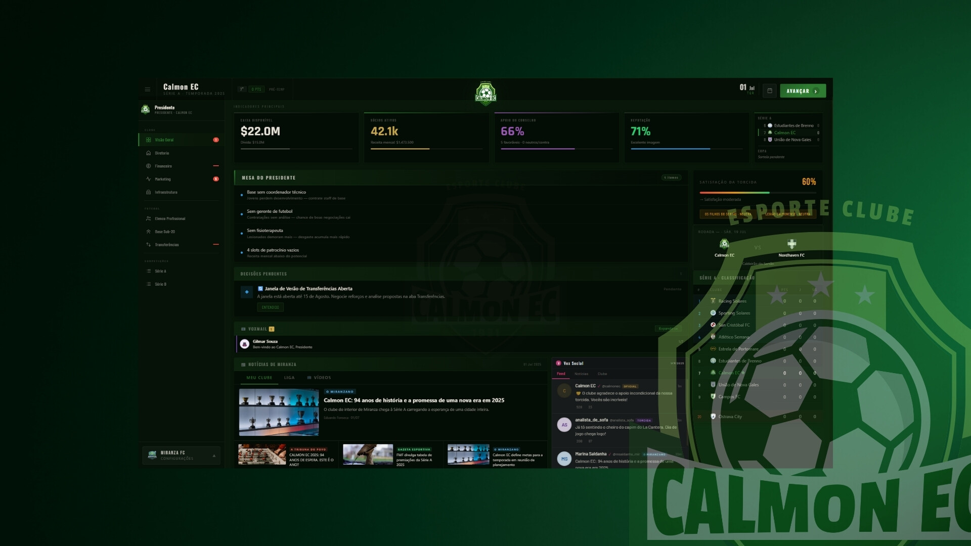 Miranza Futebol Clube screenshot 1