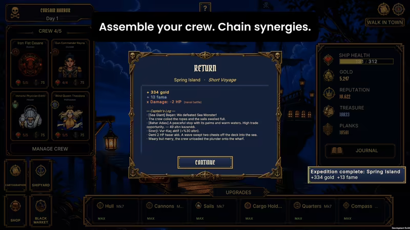 Corsair Fleet Tides of Plunder video 4