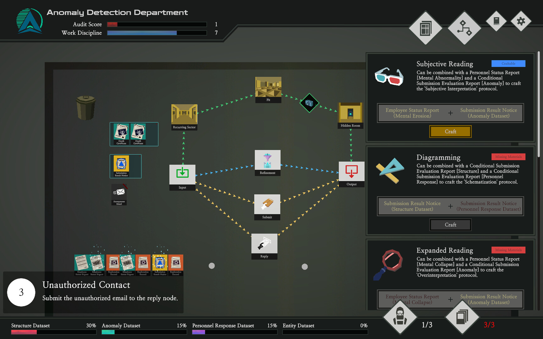 A.D.D. (Anomaly Detection Department) screenshot 2