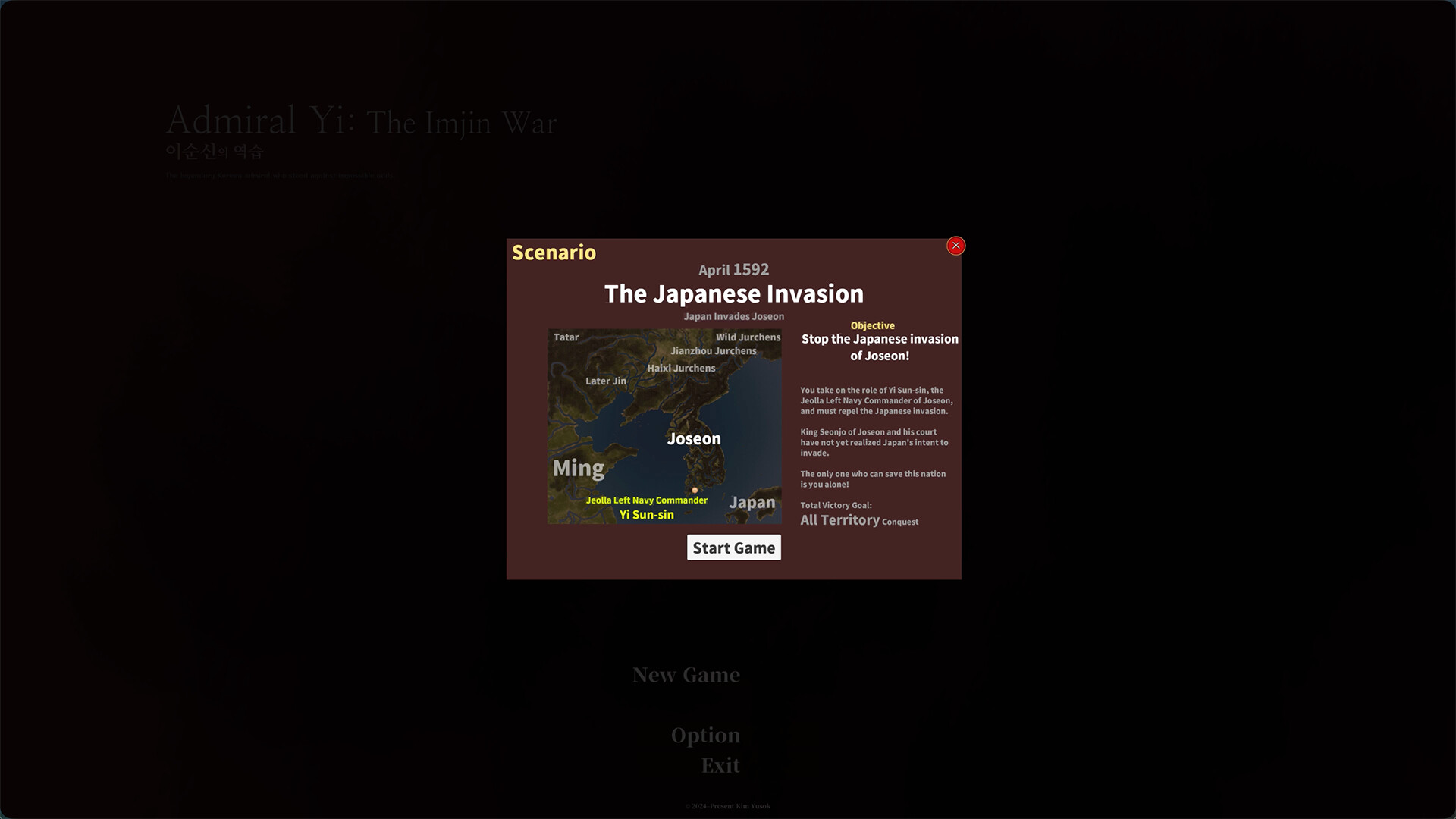 Admiral Yi: The Imjin War screenshot 1