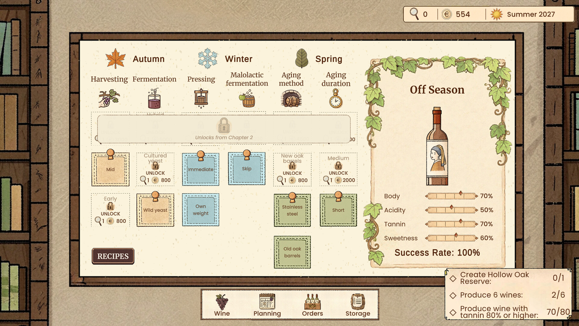 The Winery - Winemaking Simulator
