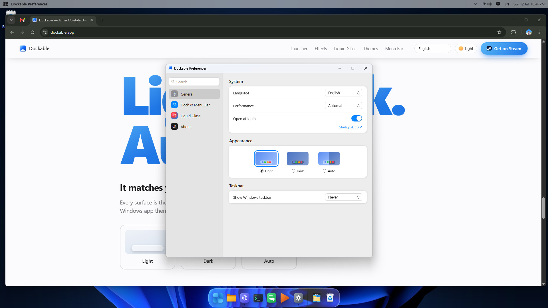 Dockable screenshot 7