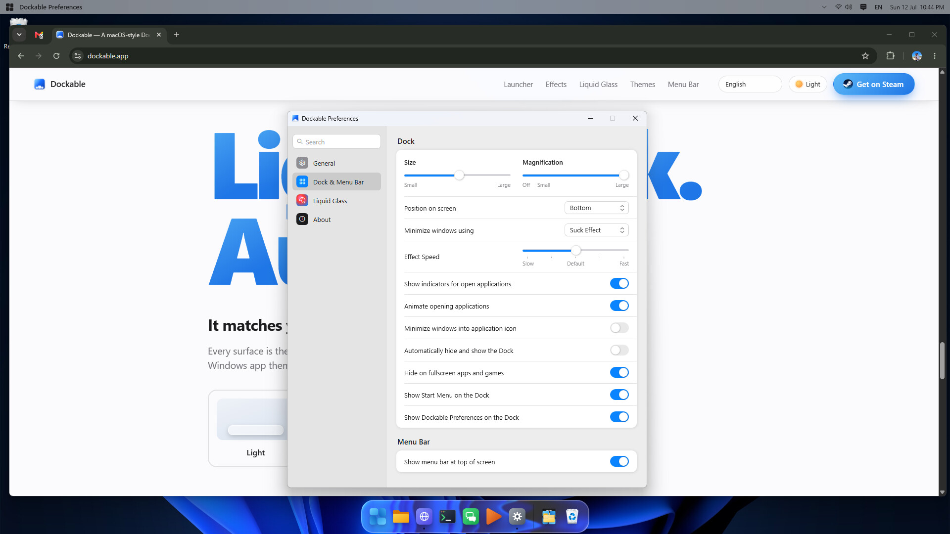 Dockable screenshot 8