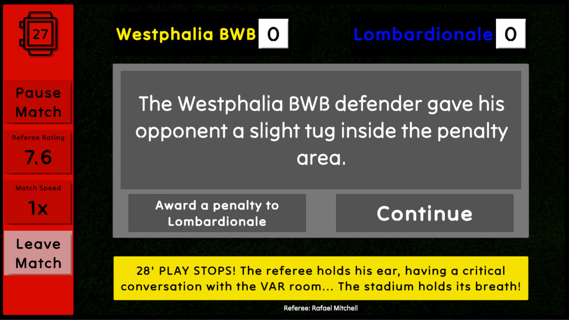 The Referee Committee screenshot 3