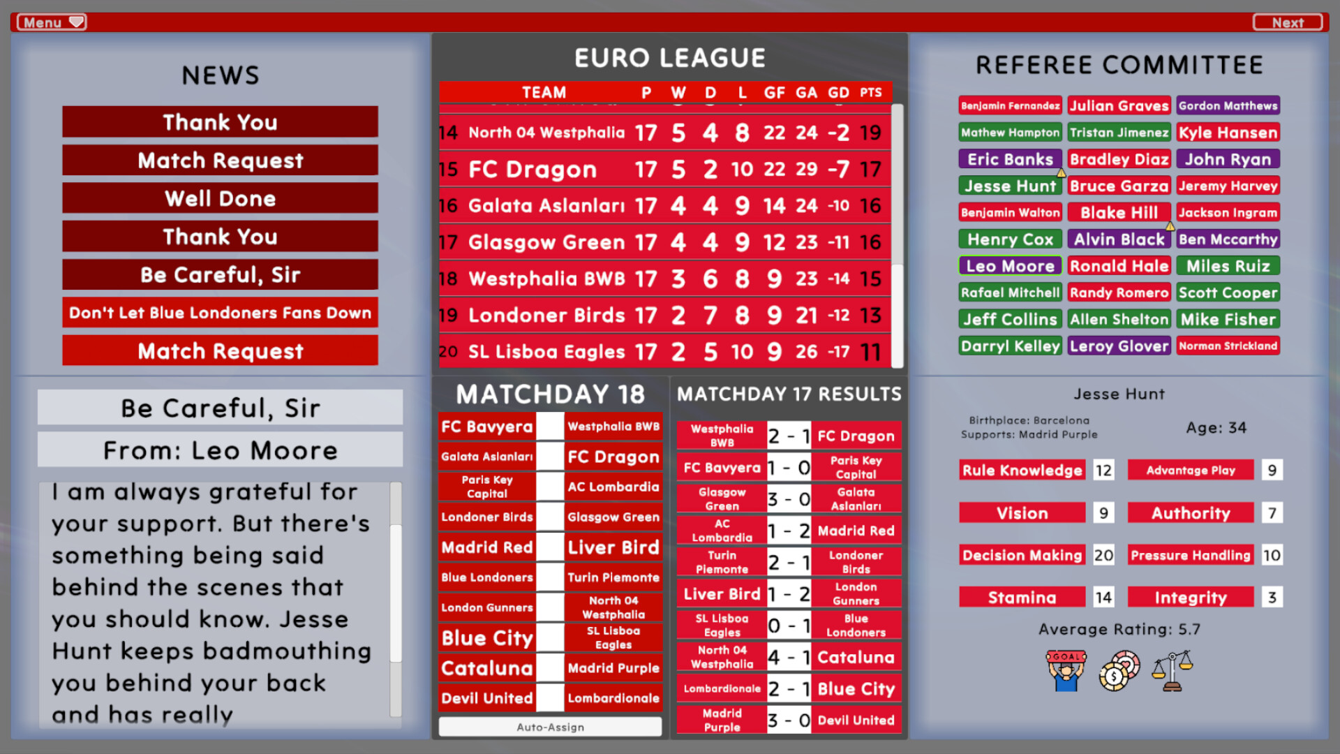 The Referee Committee screenshot 8