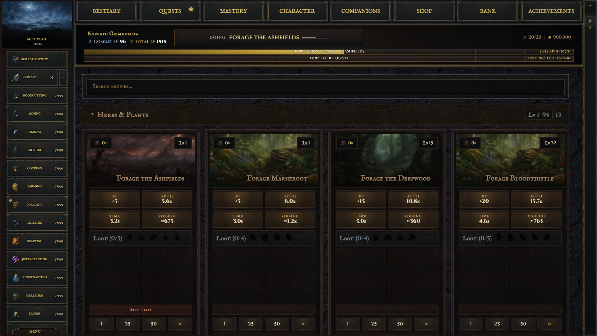 Grim Reach Idle screenshot 5