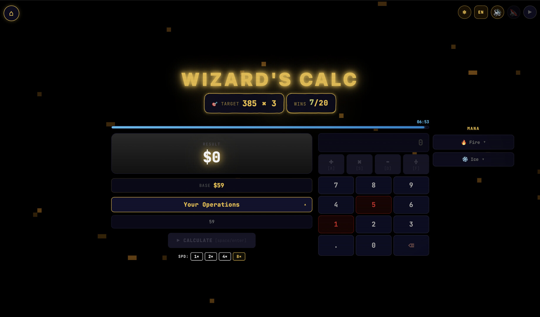 Wizard's Calc screenshot 4