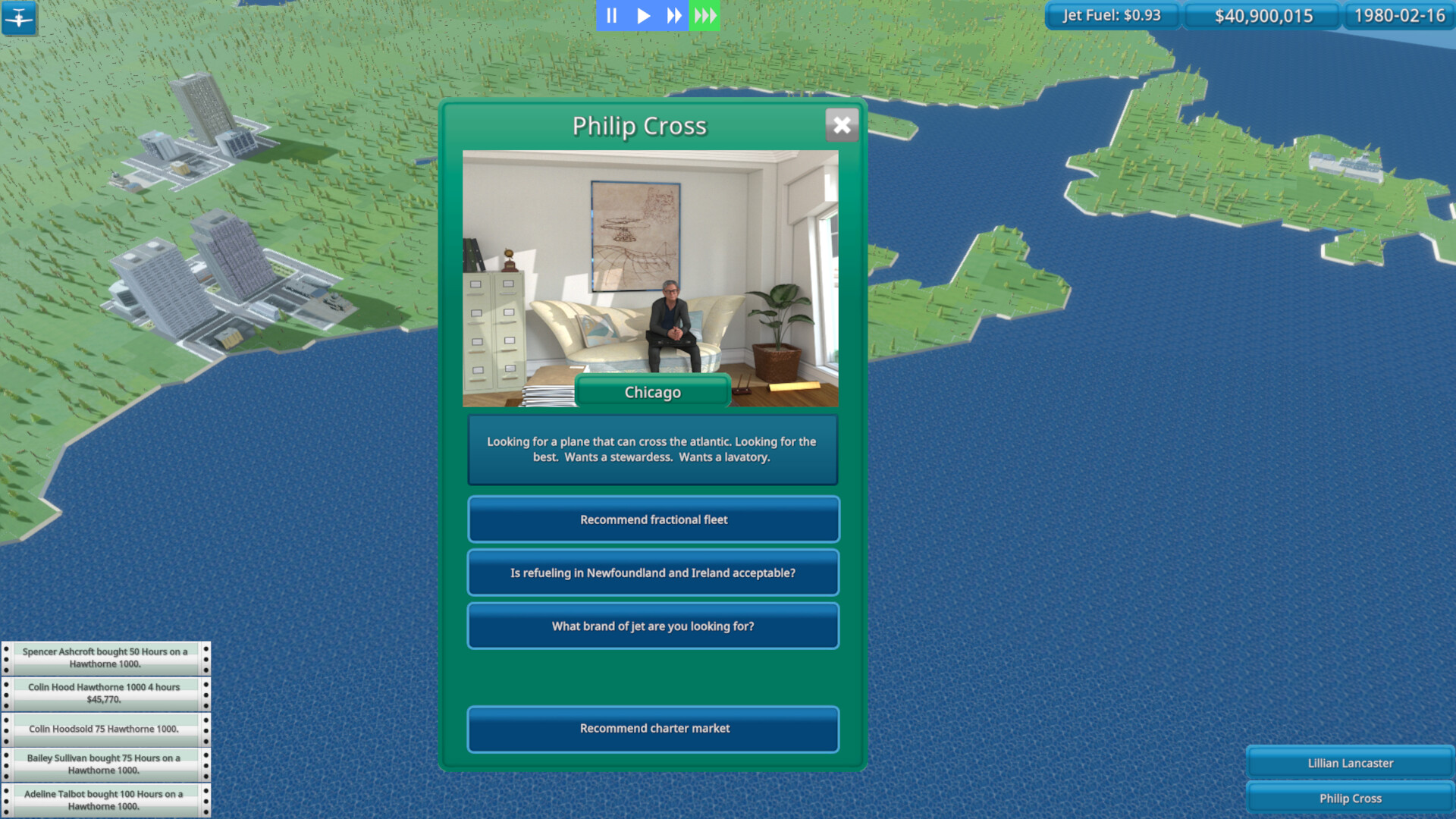 Business Jet Tycoon: Age of the Turbofan screenshot 6