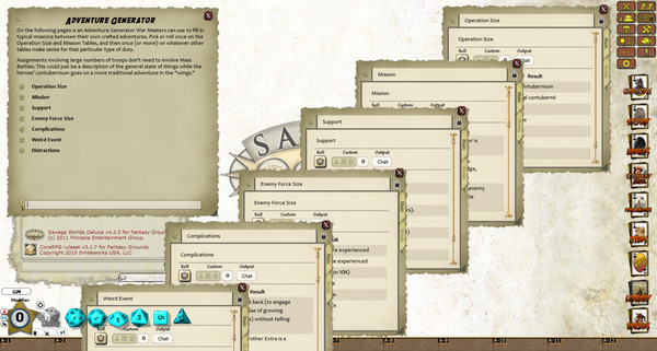 Fantasy Grounds - Weird Wars Rome (Savage Worlds)