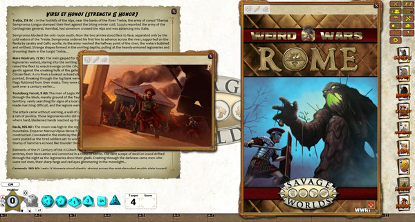 Fantasy Grounds - Weird Wars Rome (Savage Worlds)