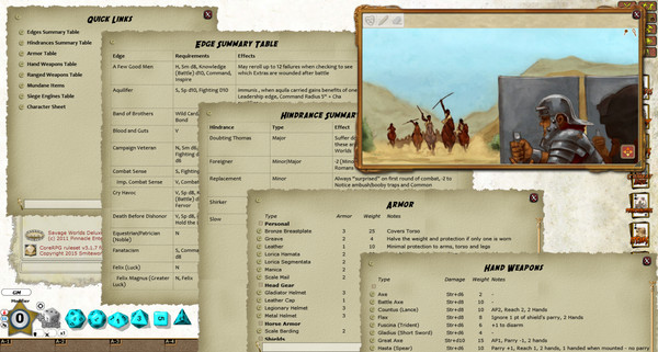Fantasy Grounds - Weird Wars Rome (Savage Worlds)