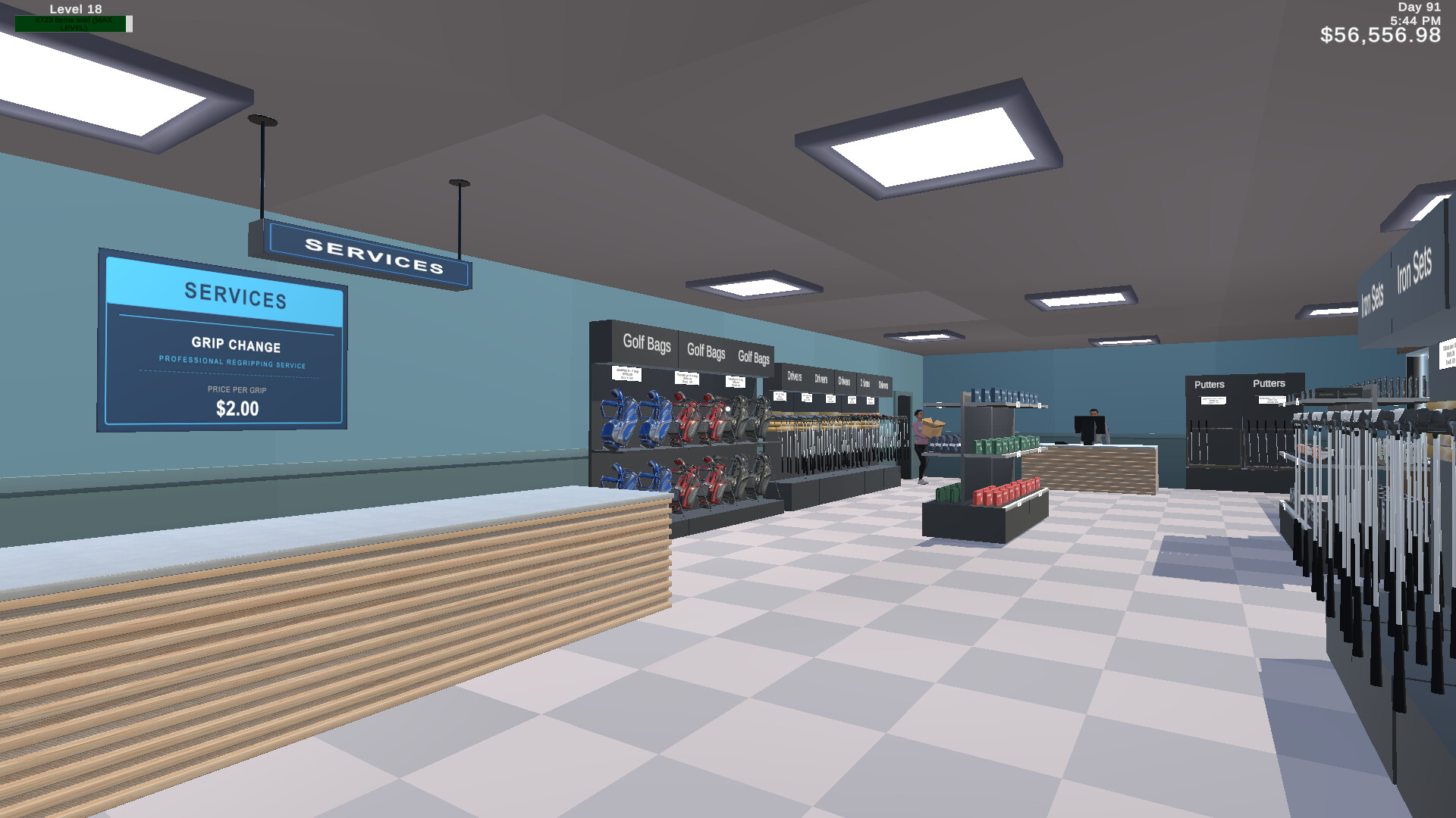 Golf Superstore Simulator screenshot 2