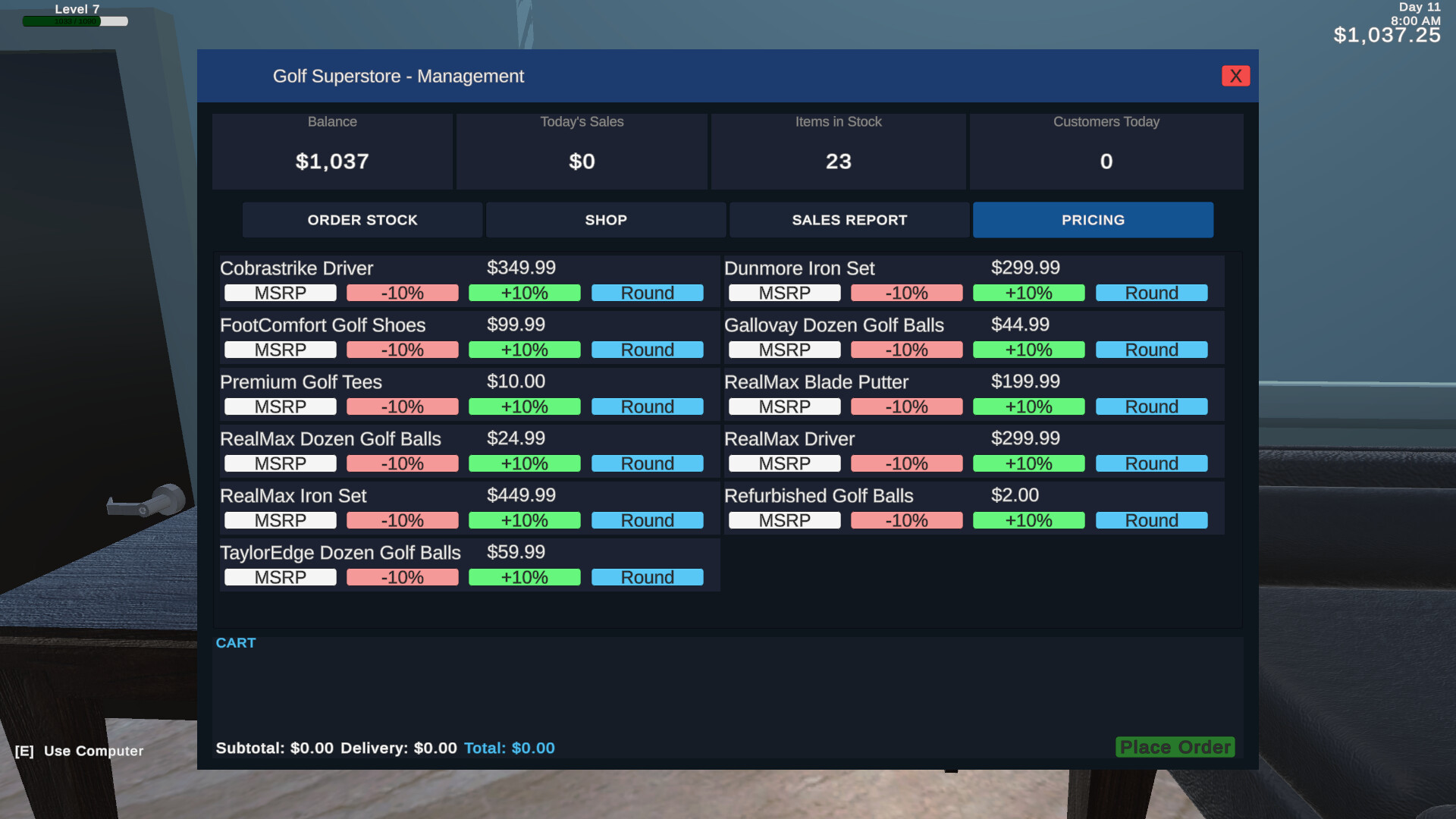 Golf Superstore Simulator screenshot 7