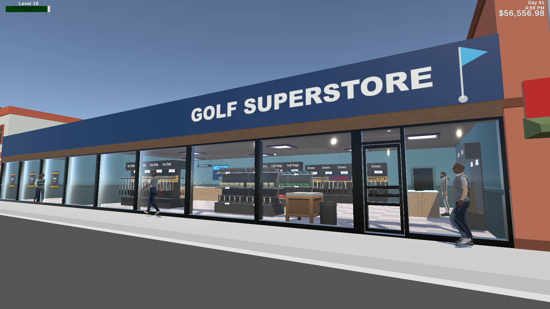 Golf Superstore Simulator screenshot 1