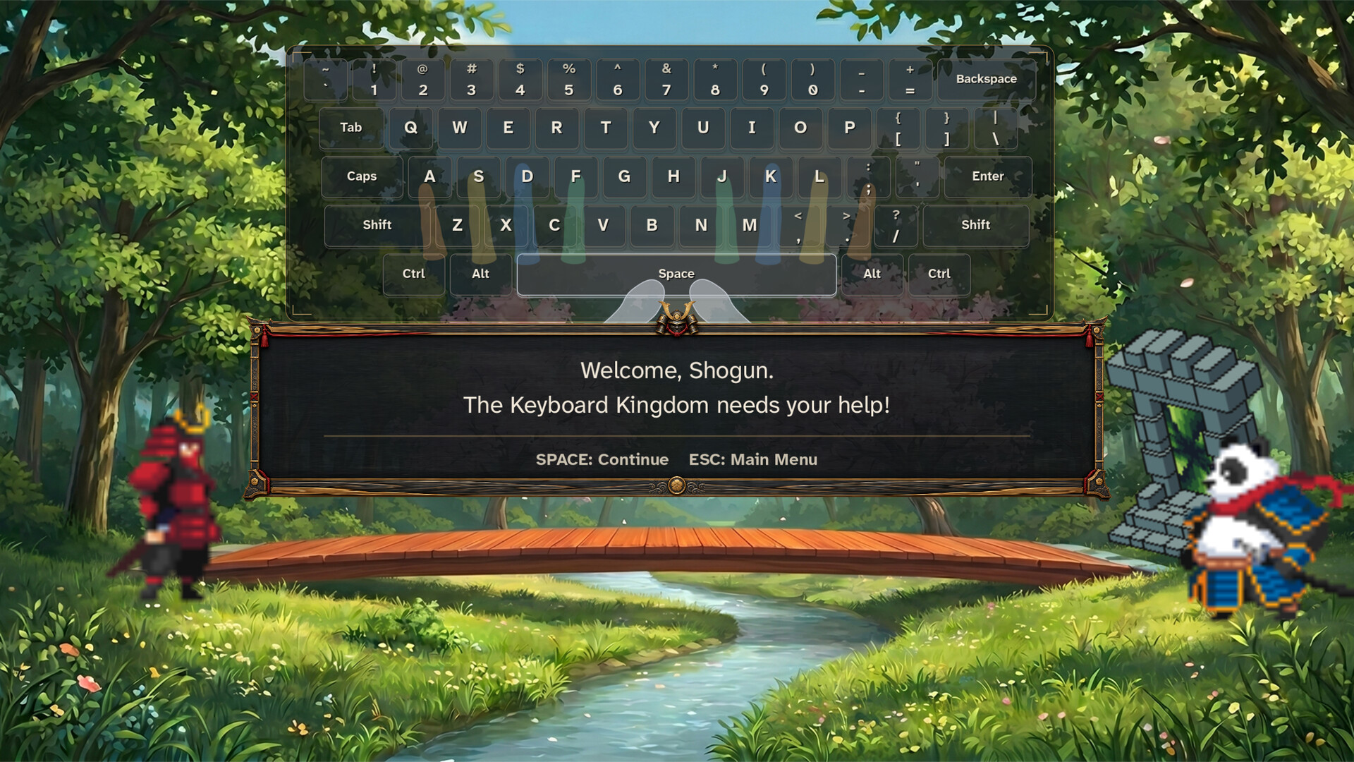 Type Shogun screenshot 1