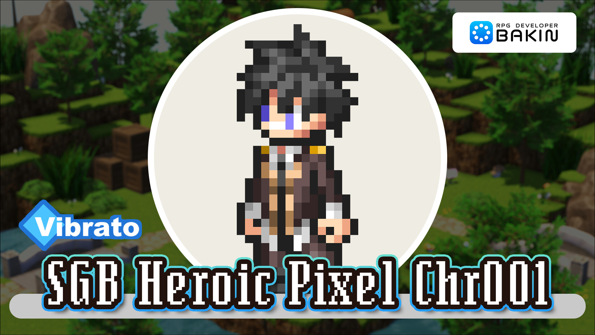 RPG Developer Bakin SGB Heroic Pixel Chr001 Featured Screenshot #1