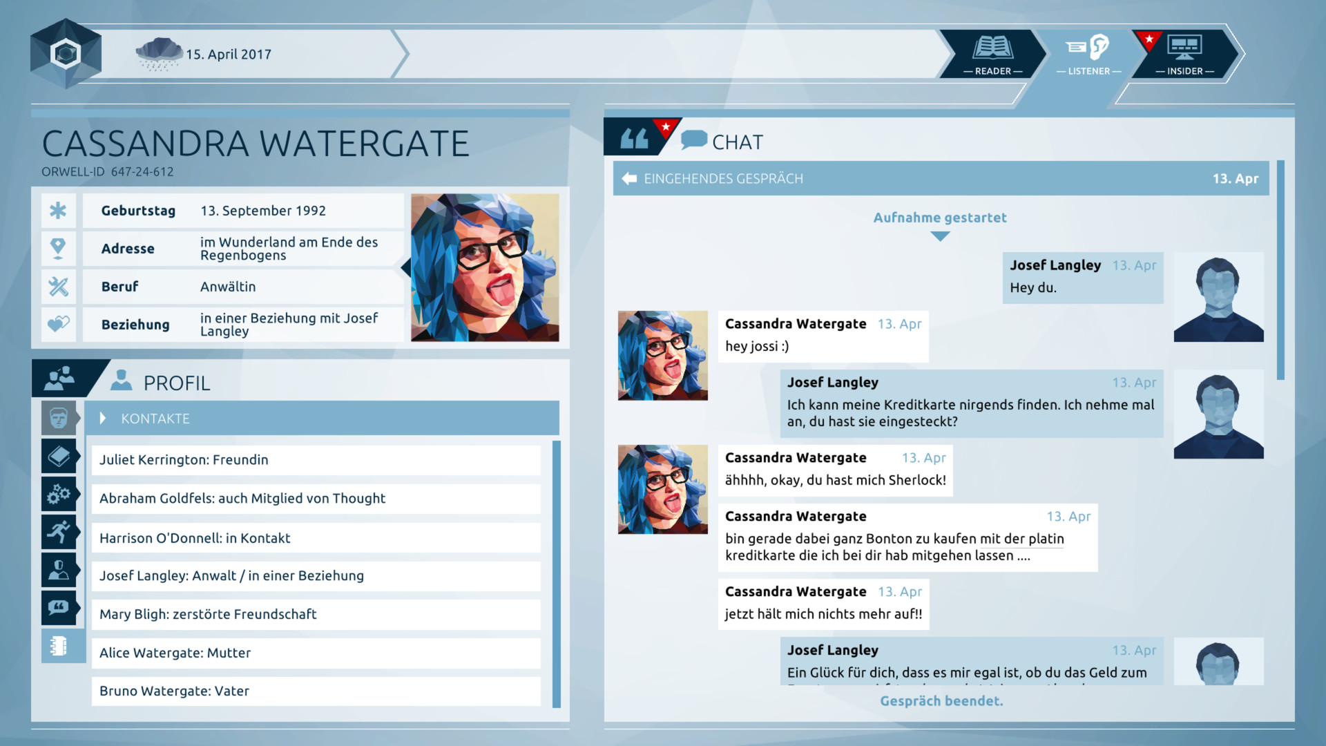 Orwell: Keeping an Eye On You Steam CD Key Screenshot 2