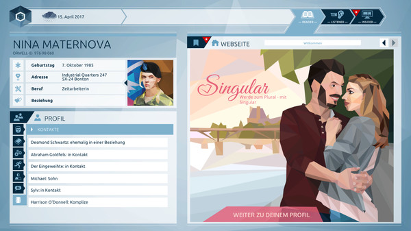 Orwell: Keeping an Eye On You Android Screenshot 3