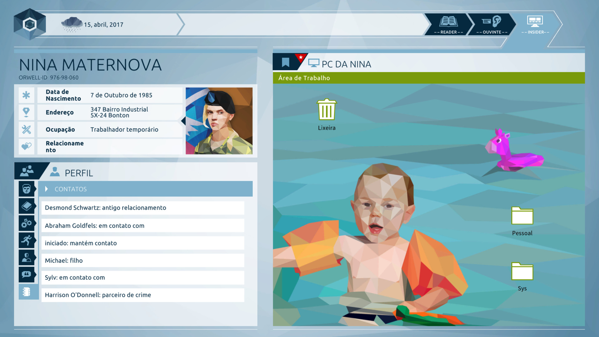 Screenshot de Orwell: Keeping an Eye On You