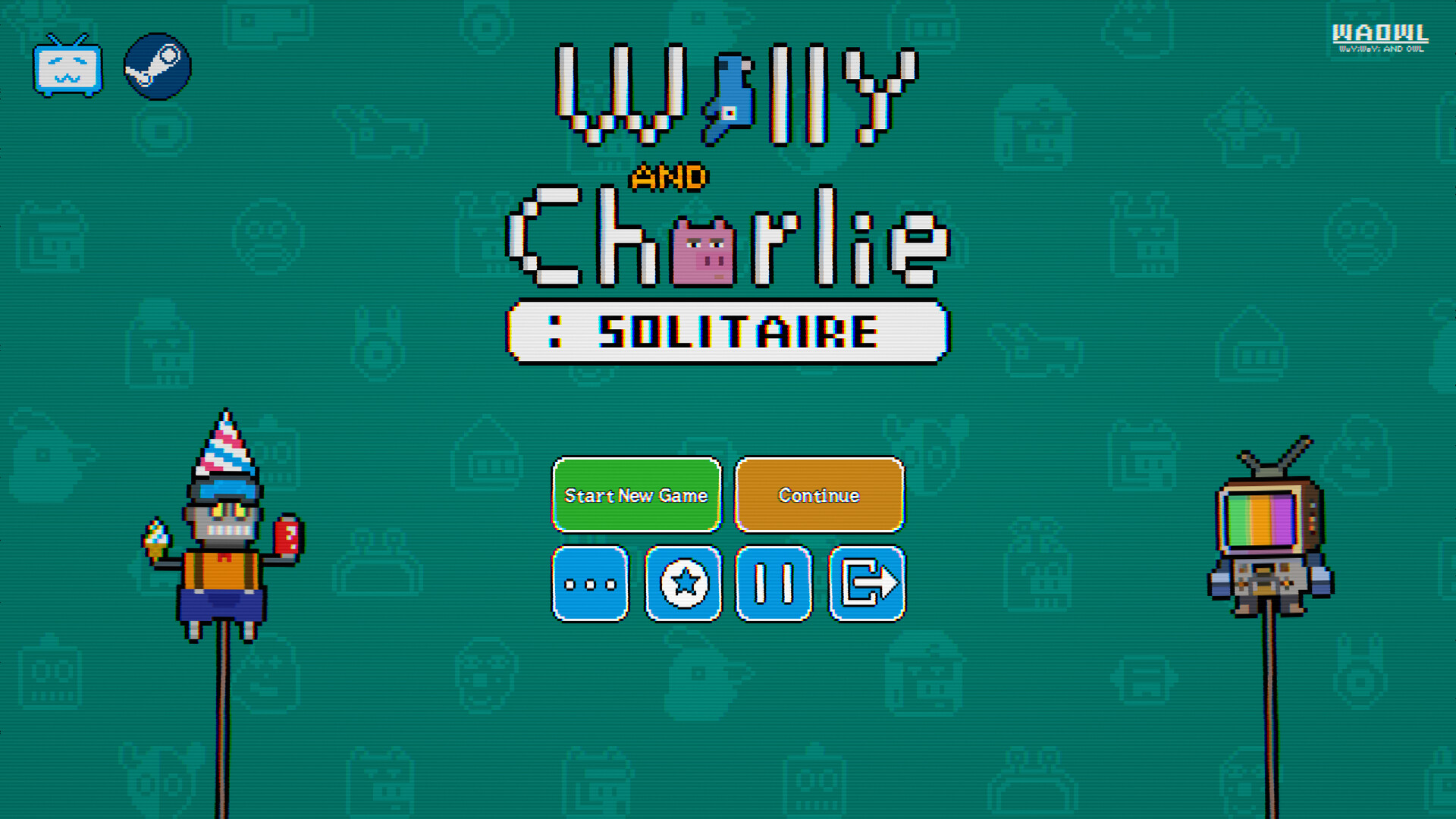 Willy and Charlie: Solitaire screenshot 1