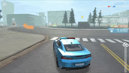 Police vs Thief : 2P video 4