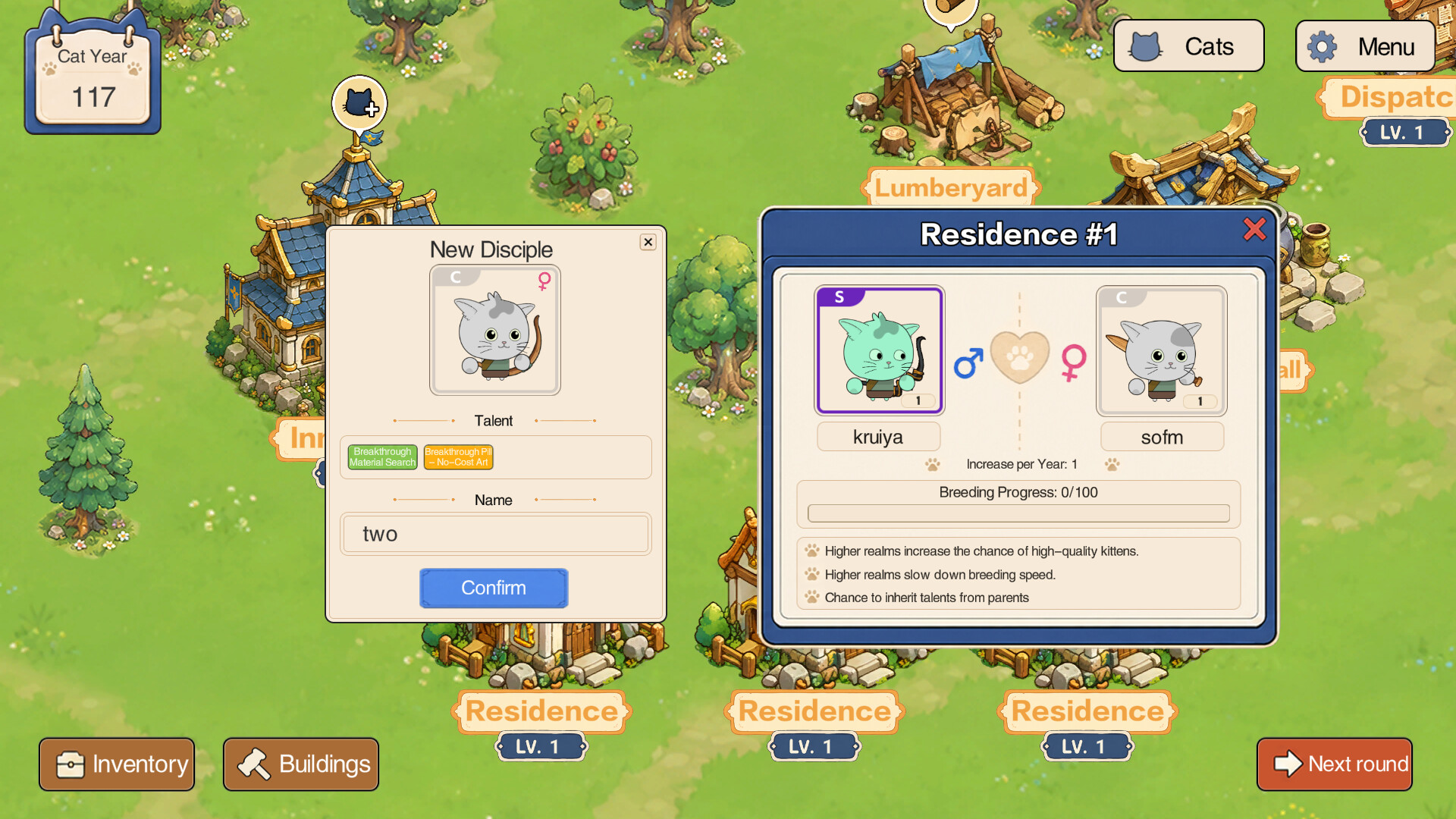 Nine Lives to Immortality: Did Kitty Break Through Today? screenshot 4