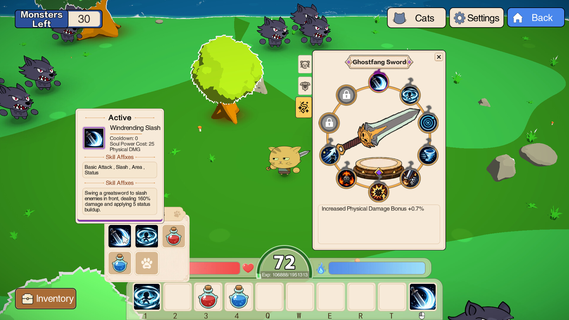 Nine Lives to Immortality: Did Kitty Break Through Today? screenshot 5