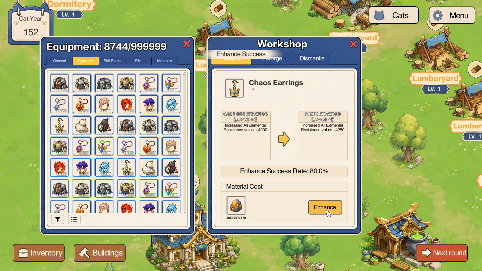 Nine Lives to Immortality: Did Kitty Break Through Today? screenshot 6