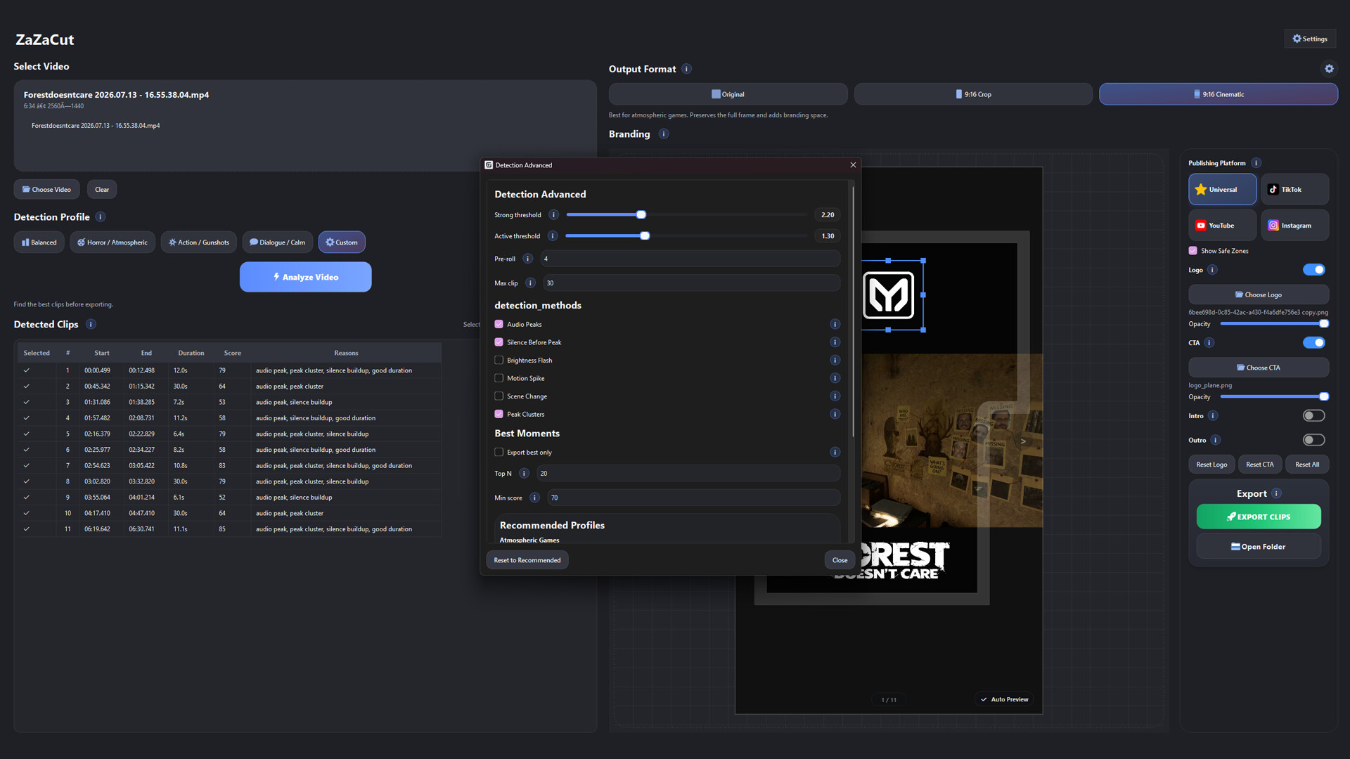 ZazaCut - Shorts & Clips Creator screenshot 6