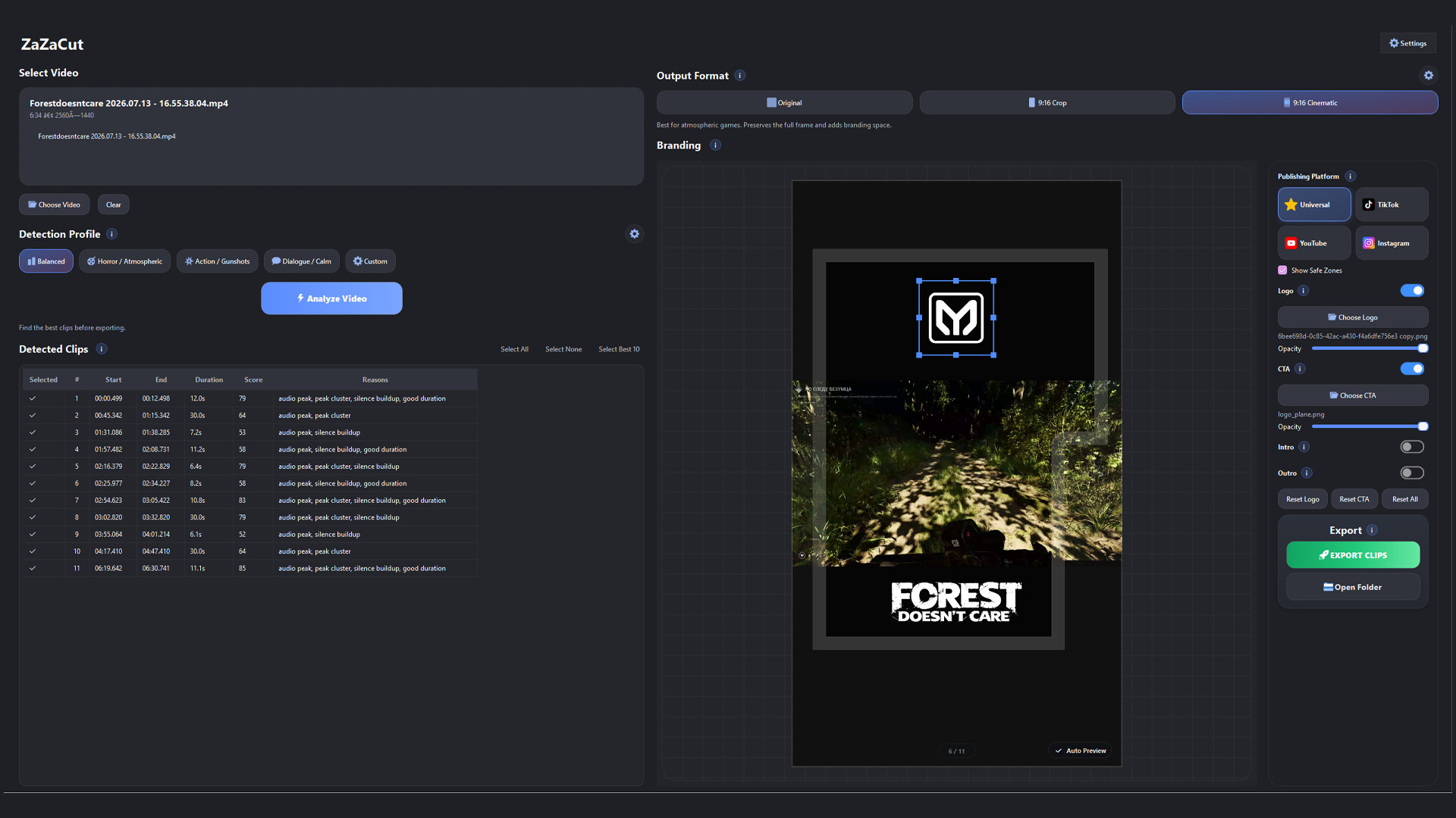ZazaCut - Shorts & Clips Creator screenshot 3