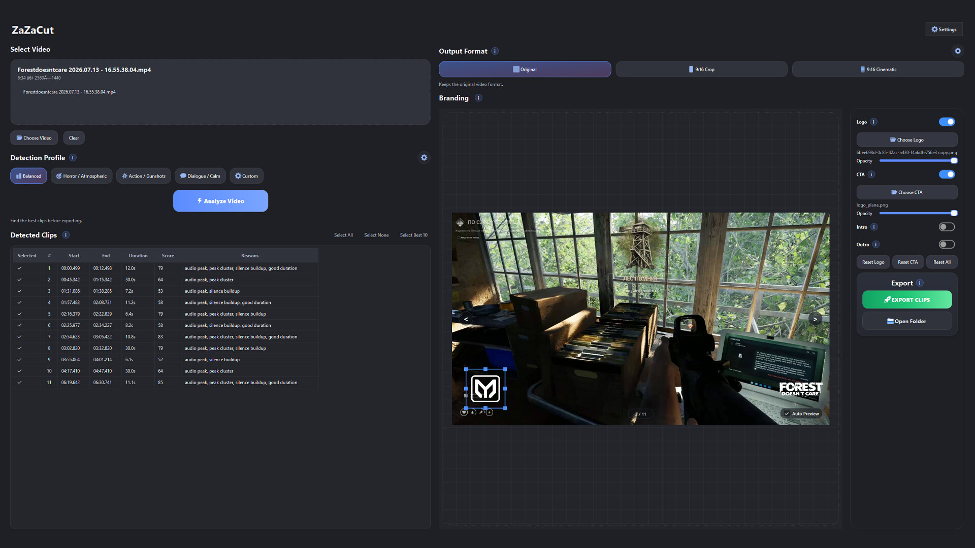 ZazaCut - Shorts & Clips Creator screenshot 4