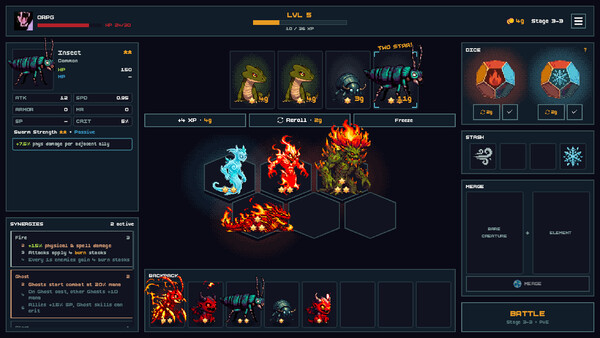 ELEMENTORS Screenshot