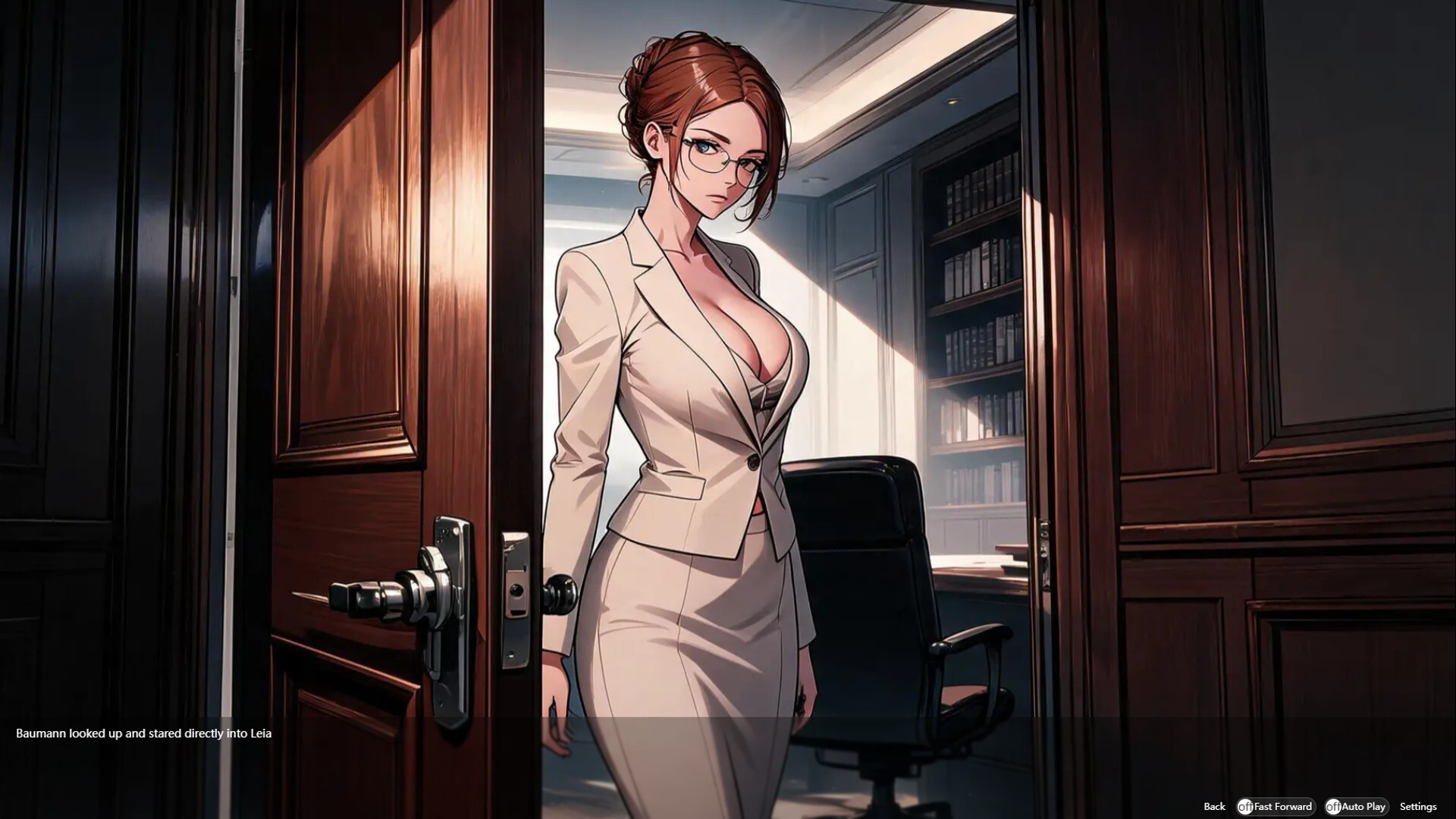 Cold female CEO offers her full loyalty screenshot 9