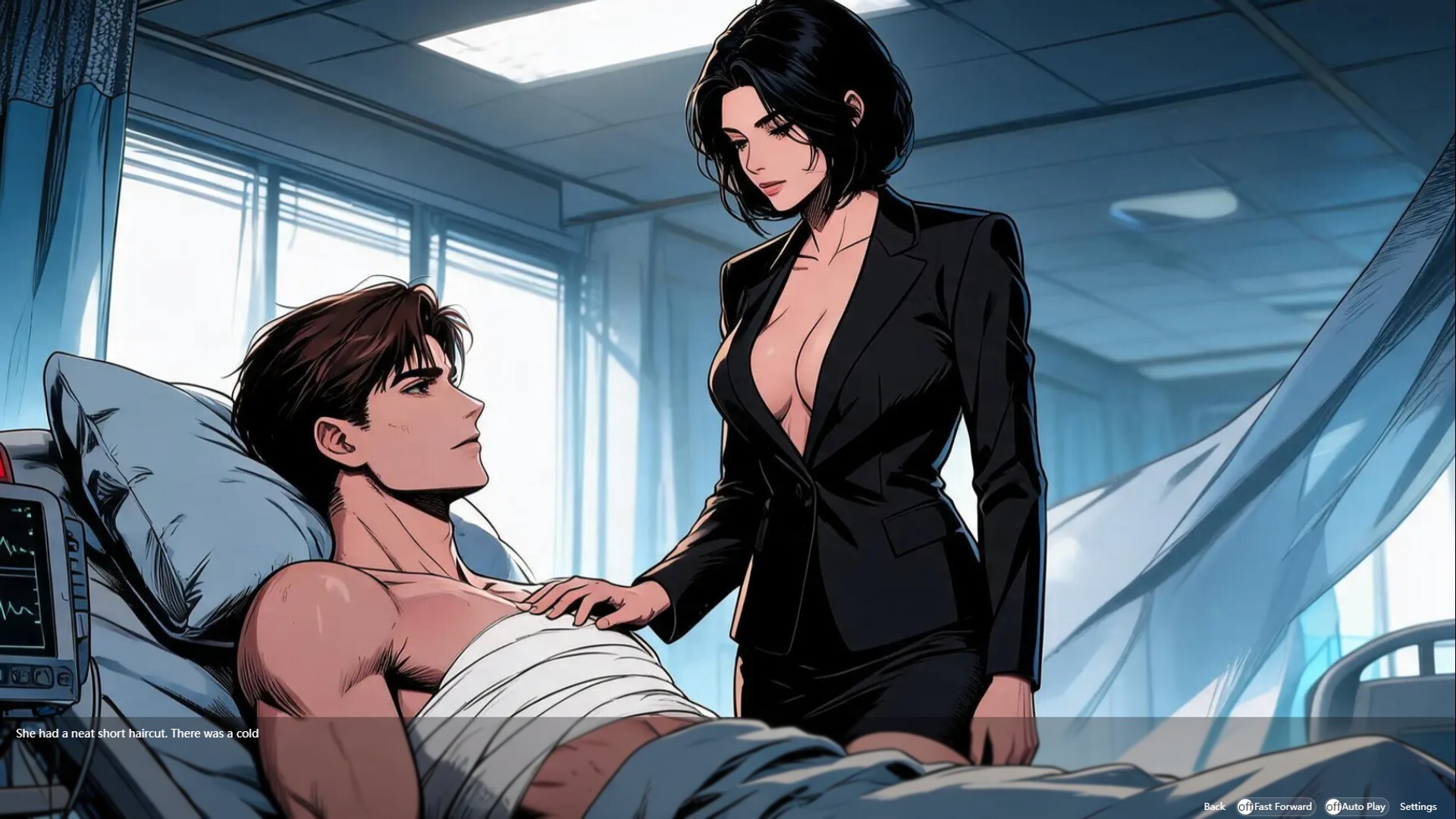 Cold female CEO offers her full loyalty screenshot 1